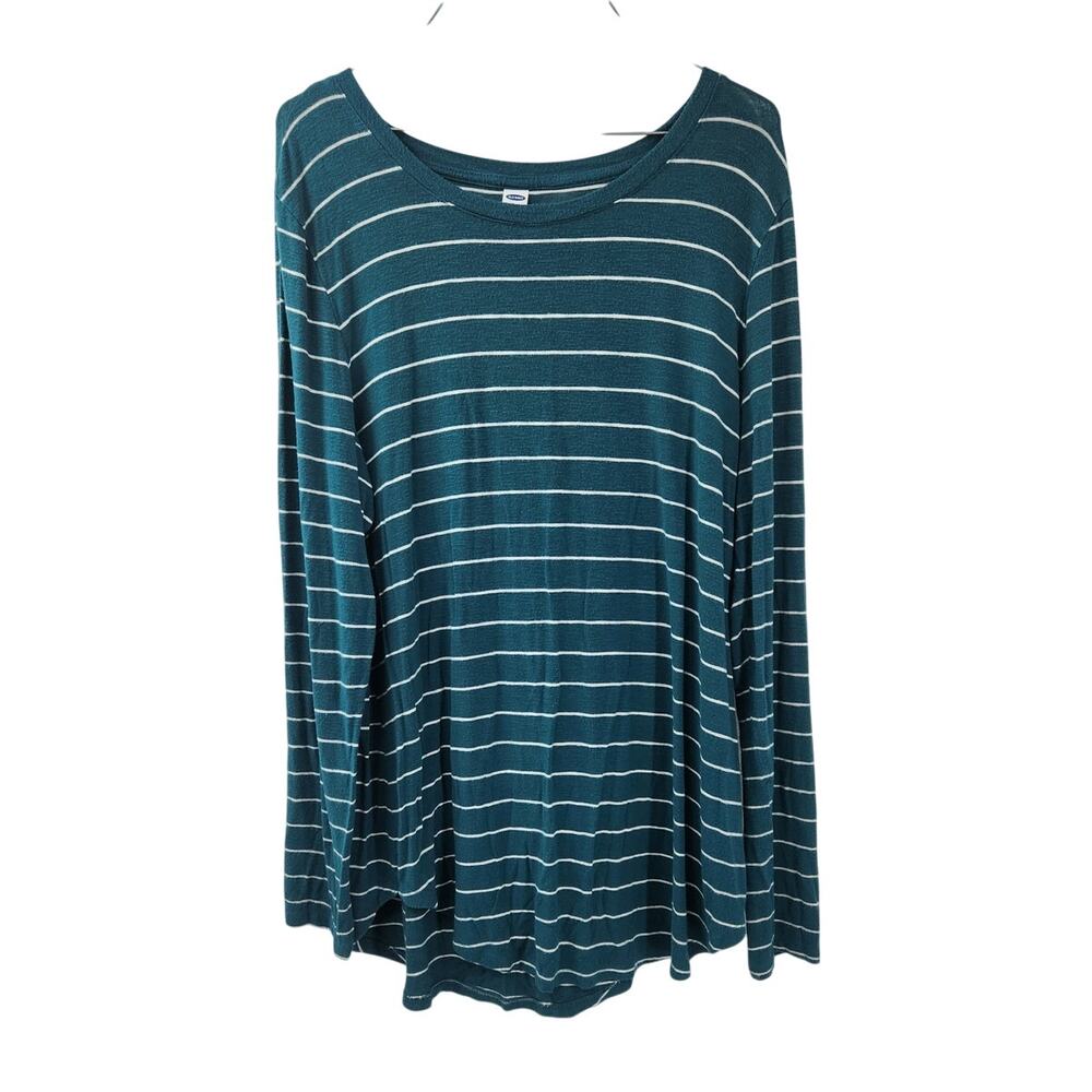 Old Navy Striped Long Sleeve Top - Women's XL Extra Large
